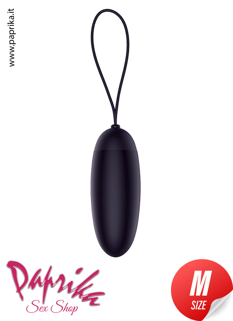 Ovulo Vaginale Vibrante 9 cm Ø 34 Telecomandato 9 Velocità Silicone