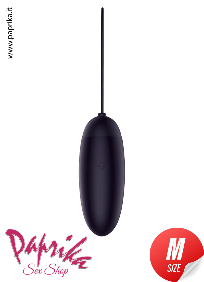 Ovulo Vaginale Vibrante 9 cm Ø 34 Telecomandato 9 Velocità Silicone