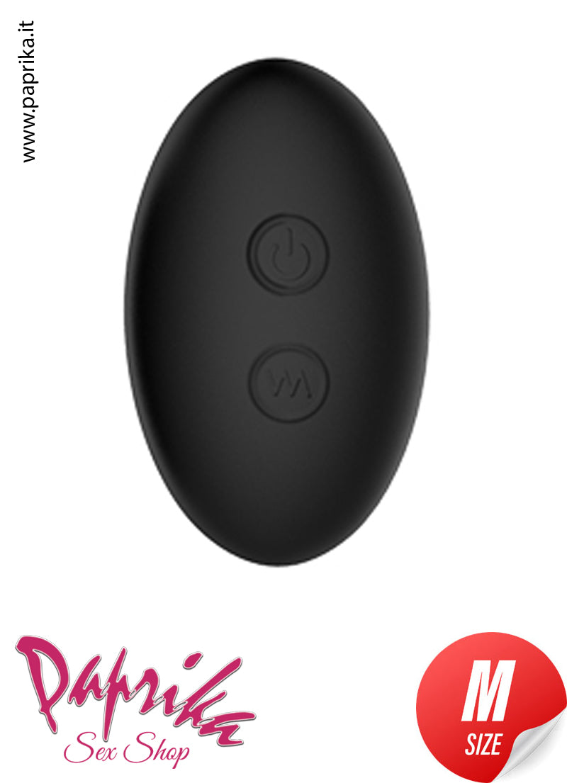 Ovulo Vaginale Vibrante 9 cm Ø 34 Telecomandato 9 Velocità Silicone