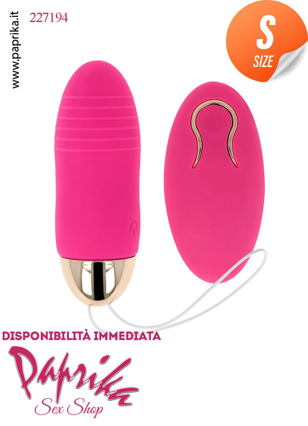Ovulo Vaginale Vibrante 9 cm Ø 30 Telecomando 10 Velocità Silicone