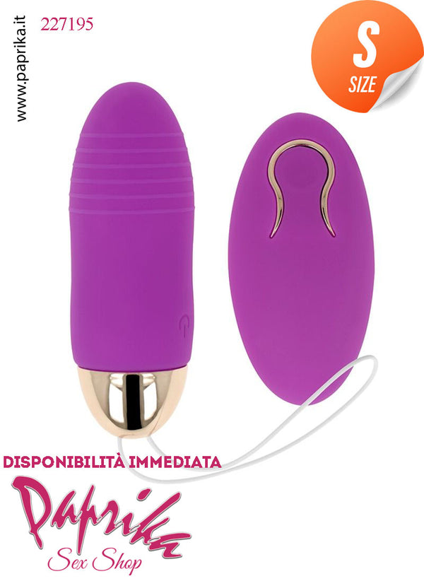 Ovulo Vaginale Vibrante 9 cm Ø 30 Telecomando 10 Velocità Silicone