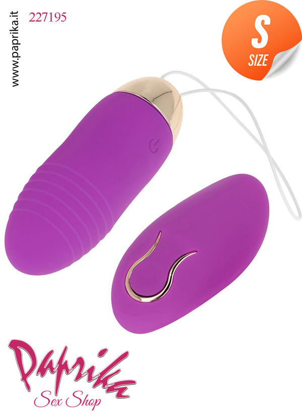 Ovulo Vaginale Vibrante 9 cm Ø 30 Telecomando 10 Velocità Silicone
