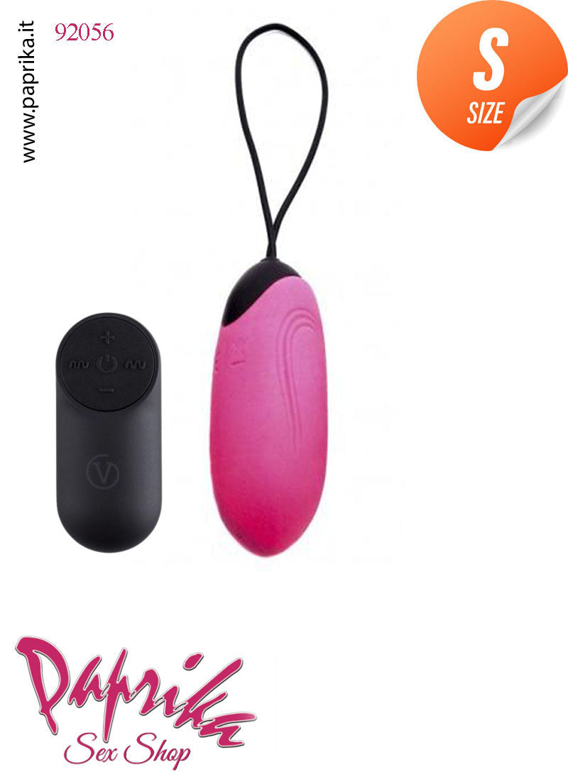 Ovulo Vaginale Lungo 7 cm Ø 28 Silicone Telecomando 7 Funzioni 4 Velocità