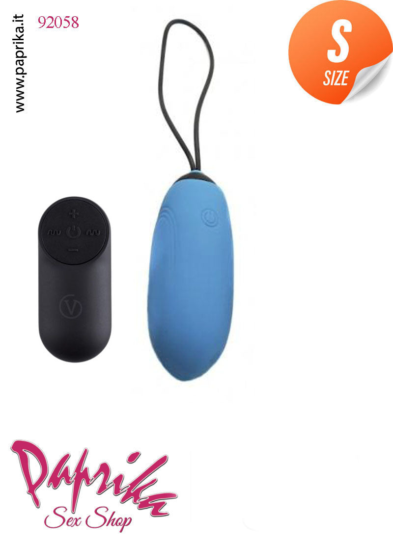 Ovulo Vaginale Lungo 7 cm Ø 28 Silicone Telecomando 7 Funzioni 4 Velocità