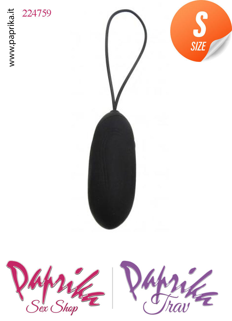 Ovulo Vaginale Lungo 7 cm Ø 28 Silicone Telecomando 7 Funzioni 4 Velocità