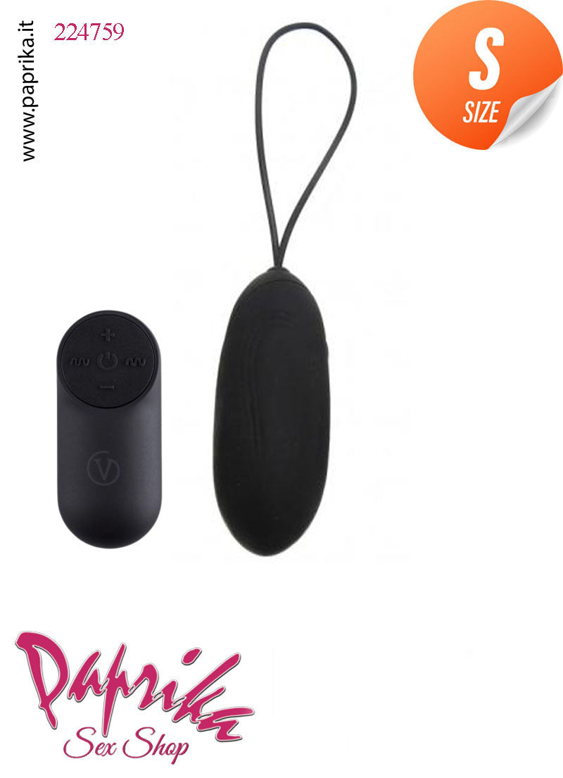 Ovulo Vaginale Lungo 7 cm Ø 28 Silicone Telecomando 7 Funzioni 4 Velocità