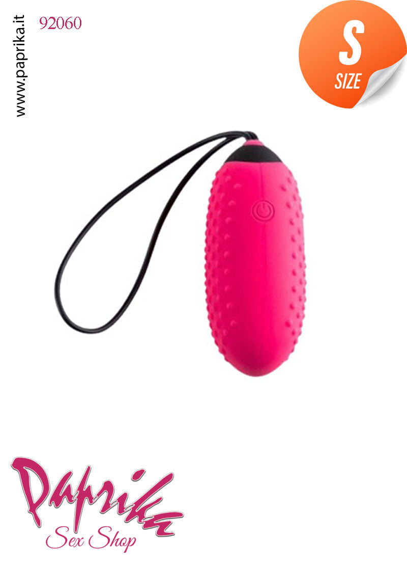 Ovulo Vaginale Aculei 7 cm Ø 28 Silicone Telecomando 7 Funzioni 4 Velocità