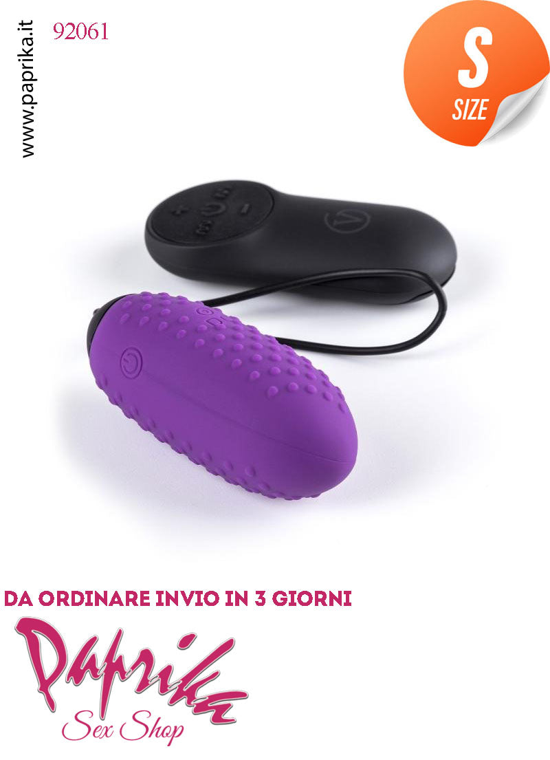 Ovulo Vaginale Aculei 7 cm Ø 28 Silicone Telecomando 7 Funzioni 4 Velocità