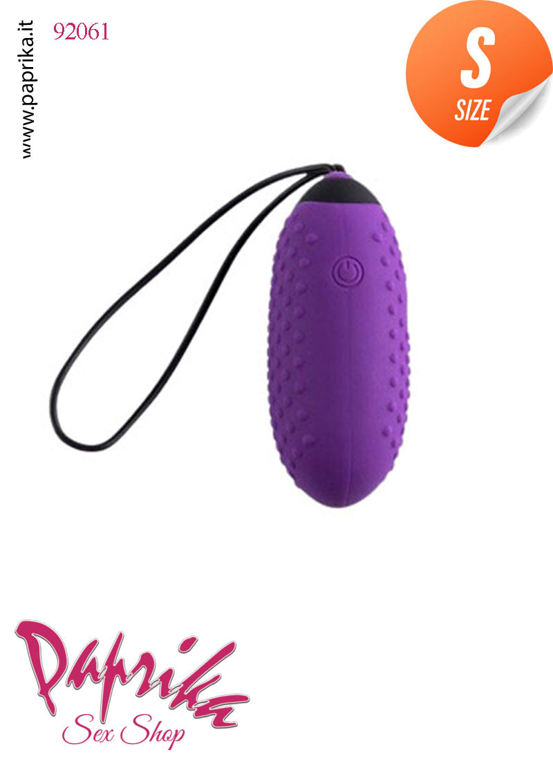 Ovulo Vaginale Aculei 7 cm Ø 28 Silicone Telecomando 7 Funzioni 4 Velocità