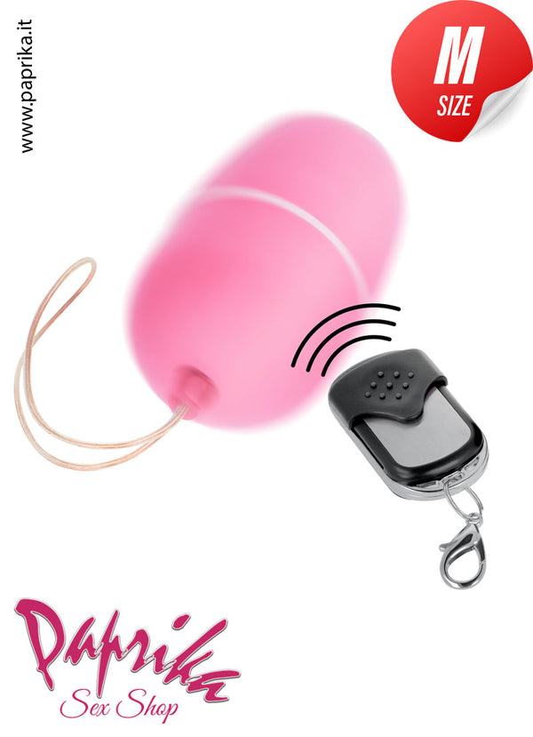 Ovulo Vaginale Medium 6 cm Ø 33 Telecomando 10 Velocità