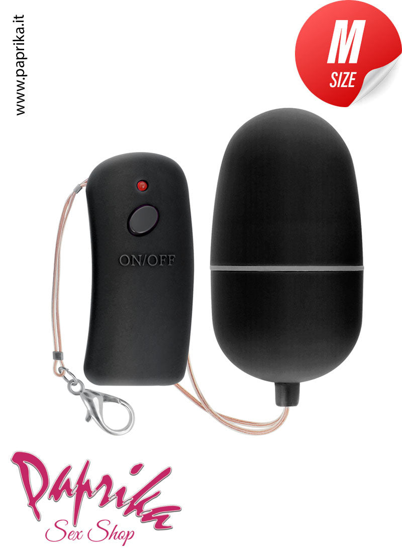 Ovulo Vaginale Medium 6 cm Ø 34 Telecomandato 10 Velocità