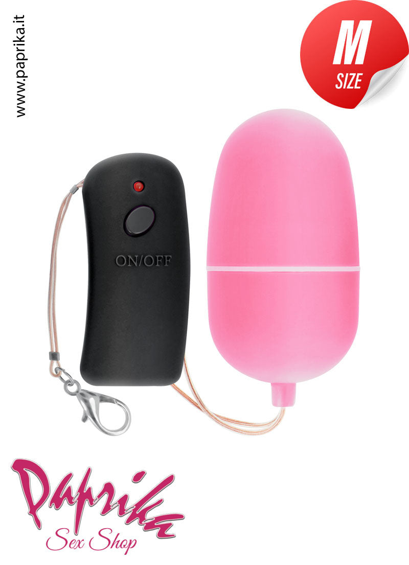 Ovulo Vaginale Medium 6 cm Ø 34 Telecomandato 10 Velocità
