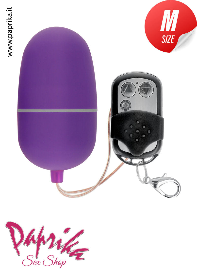 Ovulo Vaginale Medium 6 cm Ø 33 Telecomando 10 Velocità
