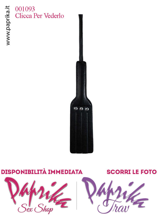 Paddle Sculacciatore Lungo 23 cm Double Face Lato Liscio Lato Intagliato