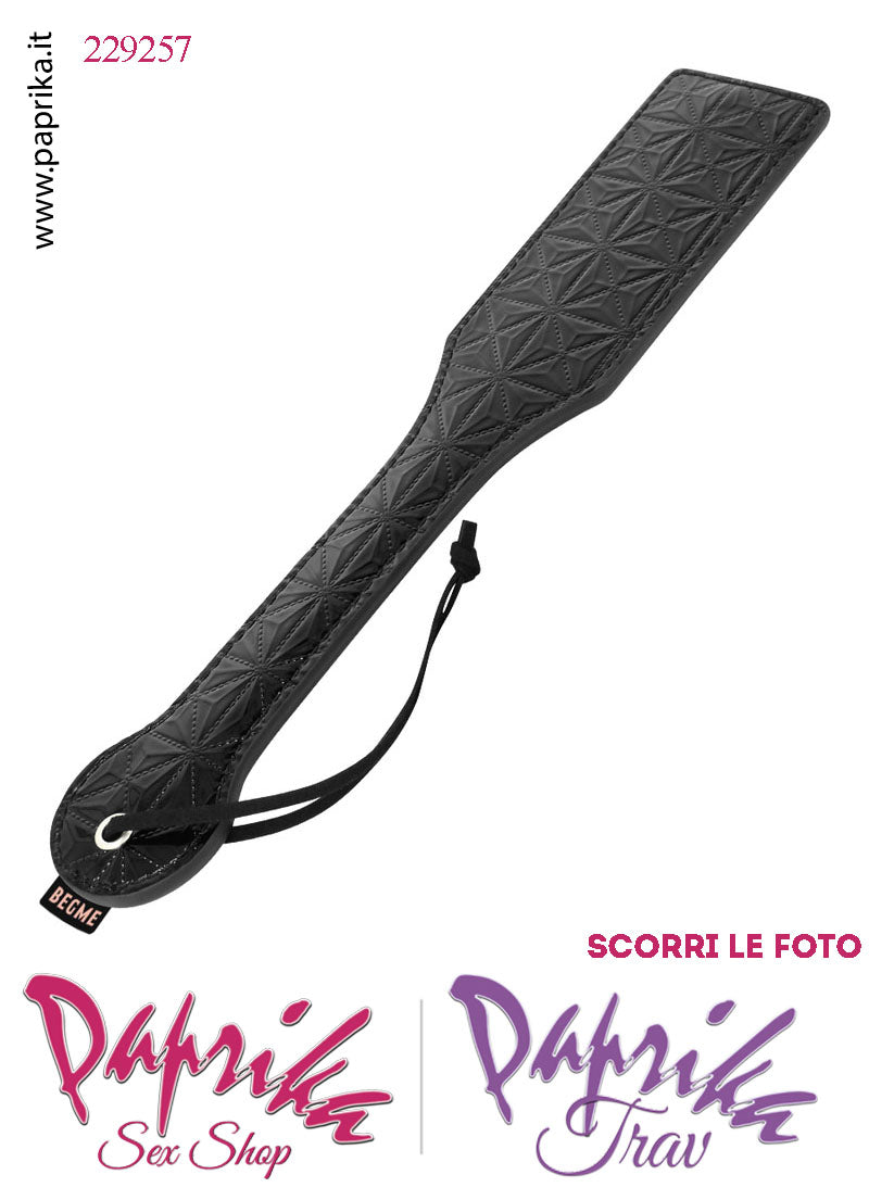 Paddle Sculacciatore Double Face Liscio Lavorato Pvc 32 cm
