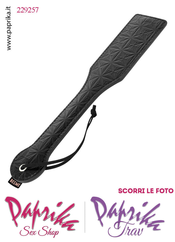 Paddle Sculacciatore Double Face Liscio Lavorato Pvc 32 cm