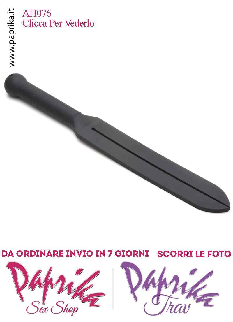 Paddle Sculacciatore Sadomaso Silicone Due Punte Taglio Centrale