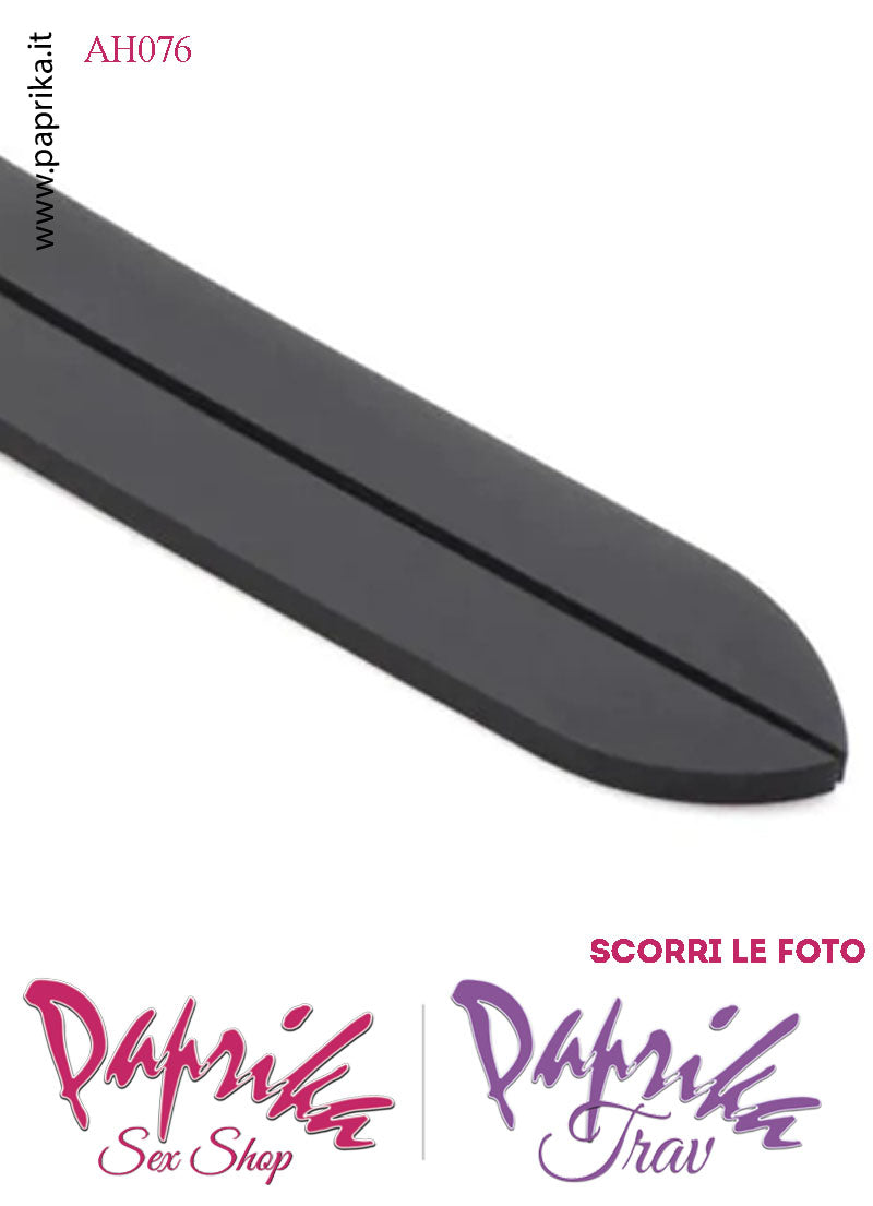 Paddle Sculacciatore Sadomaso Silicone Due Punte Taglio Centrale