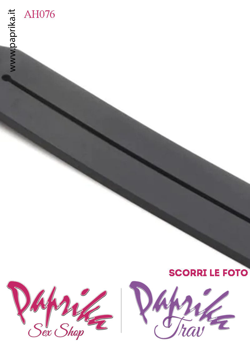 Paddle Sculacciatore Sadomaso Silicone Due Punte Taglio Centrale