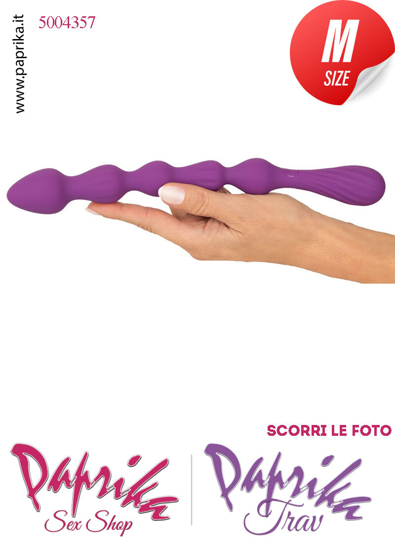 Palline Flessibili Sagomate Unisex 5 Ovali 27 cm Ø 32 Punta Larga Silicone