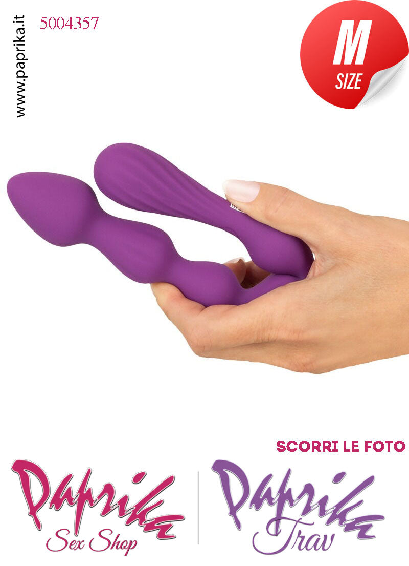 Palline Flessibili Sagomate Unisex 5 Ovali 27 cm Ø 32 Punta Larga Silicone