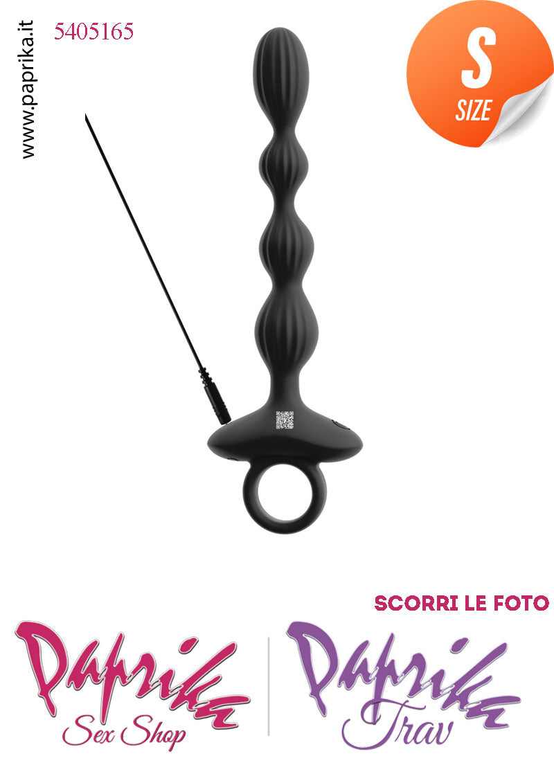 Palline Anali Unisex Silicone 16 cm Ø 20/26 Flessibile Vibrante Anello