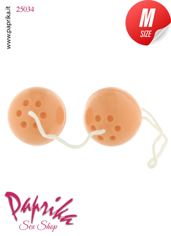 Palline Kegel Vaginali Geisha Balls Ø 34 Pvc Vibranti Sfera Interna