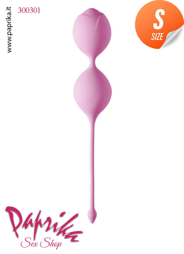 Palline Vaginali Geisha Ø 29 Silicone Punta Fiore Vibranti Sfera Interna