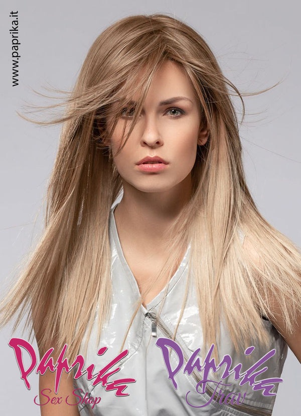 Cloud Parrucca Lunga Liscia Riga Laterale Frangetta Lunghissima