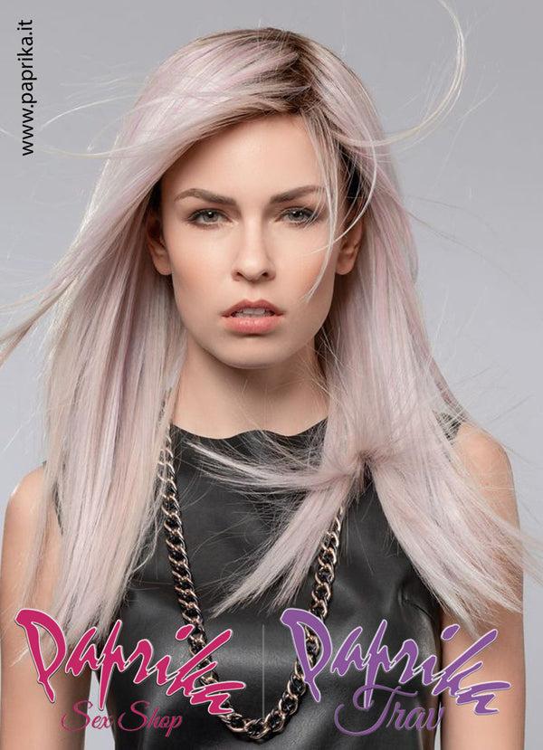 Cloud Parrucca Lunga Liscia Riga Laterale Frangetta Lunghissima