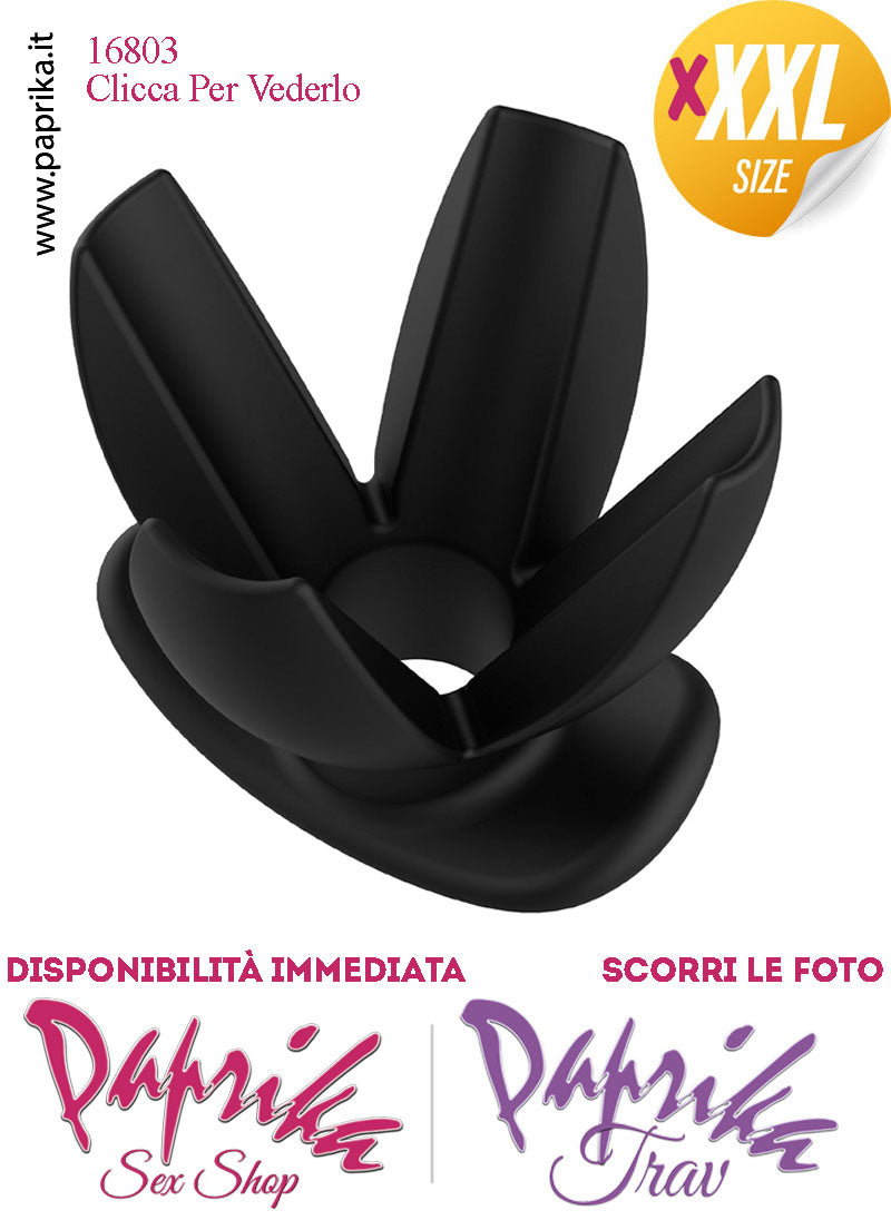 Plug Anale Anchor Apribile Divaricatore 4 Vie Silicone Non Vibrante 6 cm Ø 75