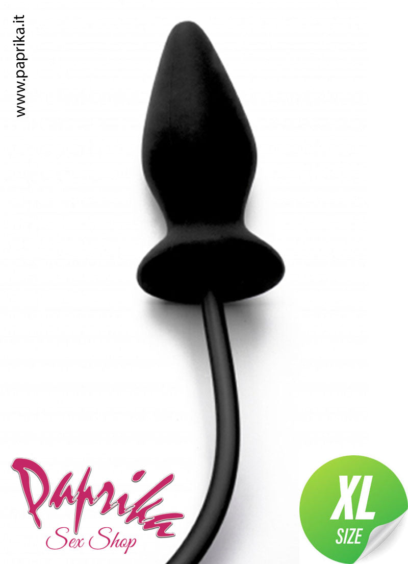 Plug Anale Unisex Gonfiabile Non Vibrante 11 cm Ø 45 Silicone