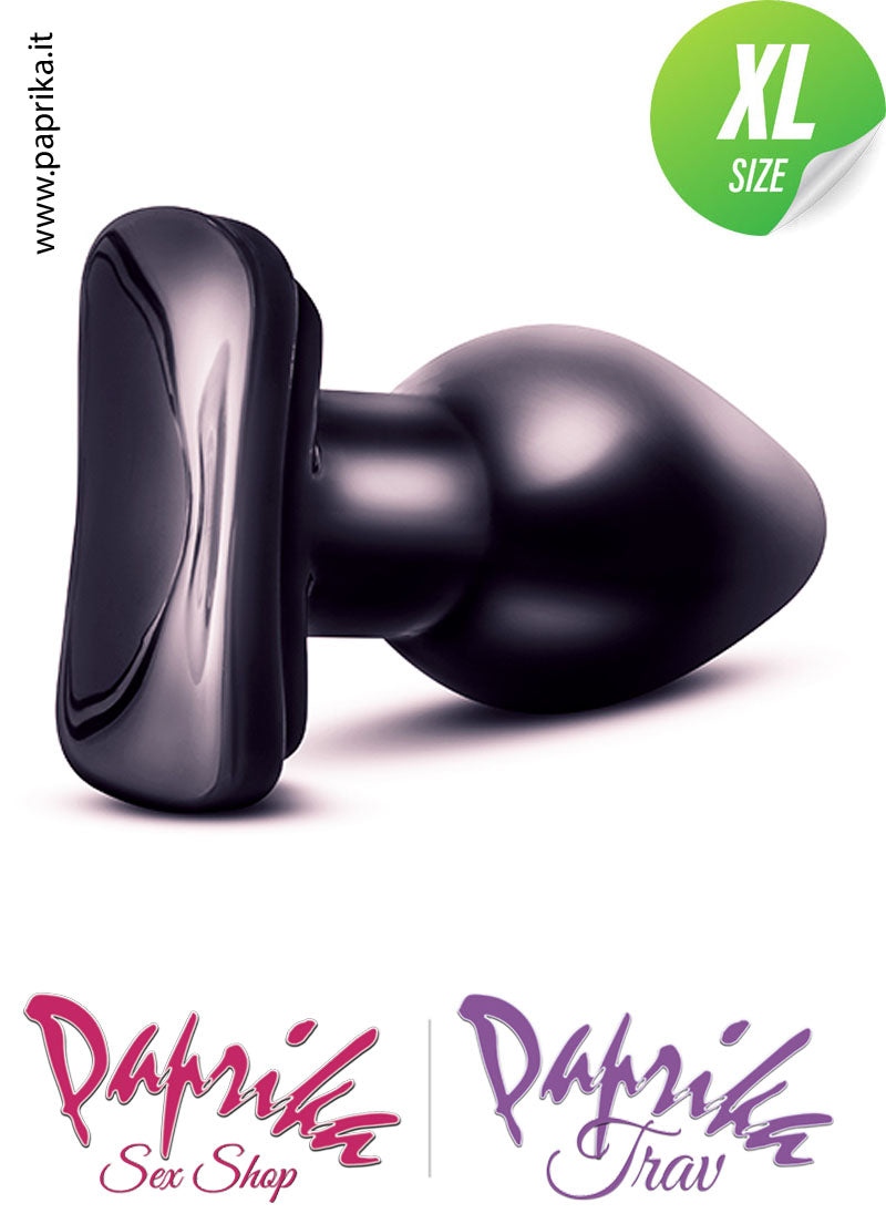 Plug Anale Unisex XL Ø 55 Lungo Pvc Morbido Ventosa Rettangolare