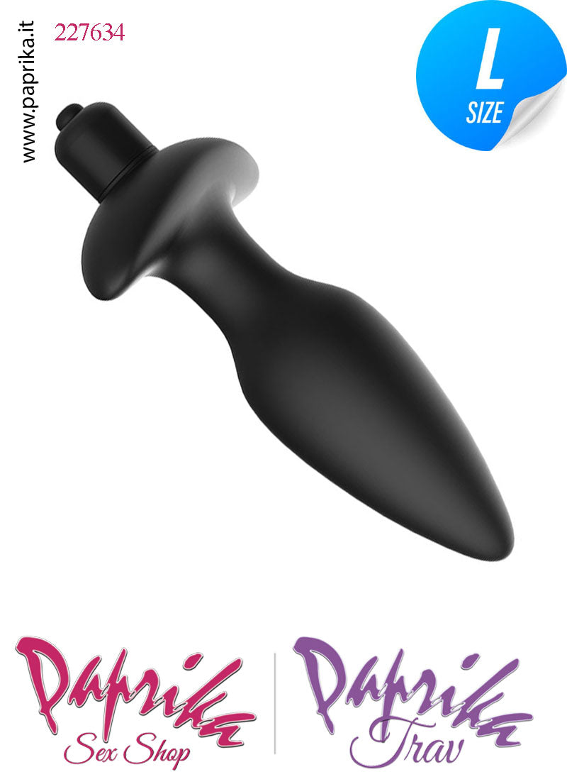 Plug Anale Vibrante Silicone Large 1 Velocit 12 cm 36 Paprika Shop Plug Anale Vibrante Silicone Large 1 Velocit 12 cm 36 Paprika Shop