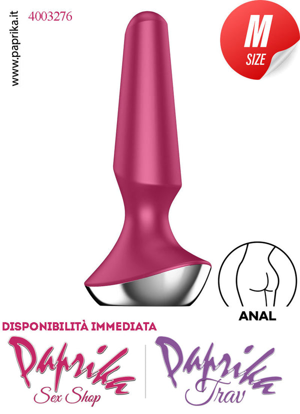 Plug Anale Vibrante App Control Silicone 13 cm Ø 32