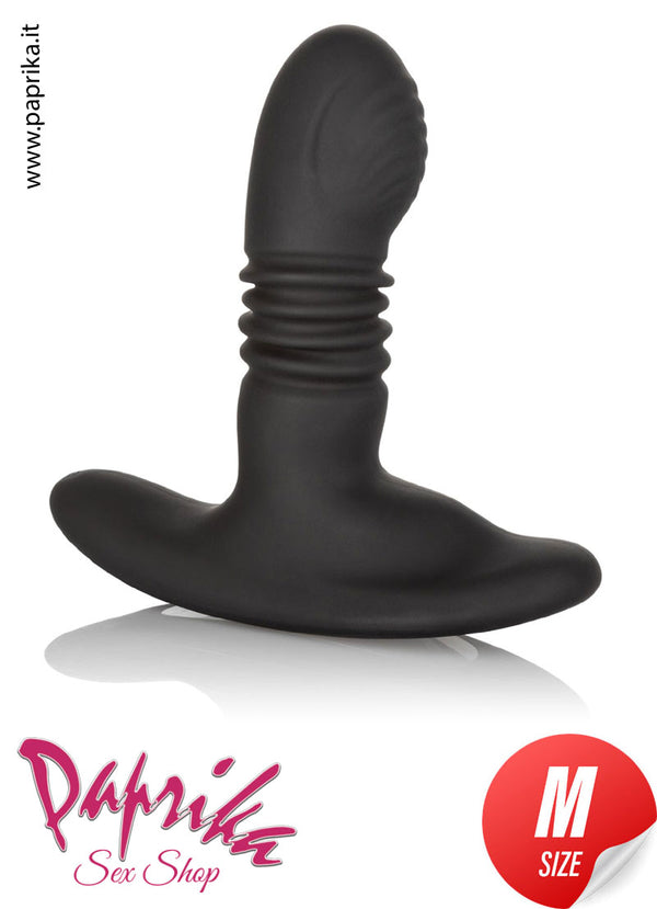 Plug Anale Unisex Su & Giù e Rotante 9/10 cm Ø 33 Silicone