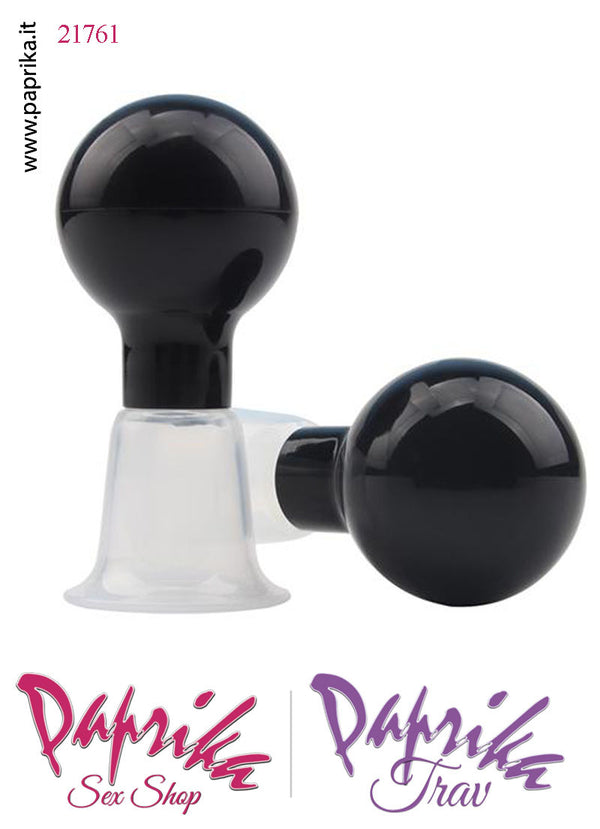 Coppia Pompette Succhia Capezzoli Clitoride Sottovuoto Vacuum