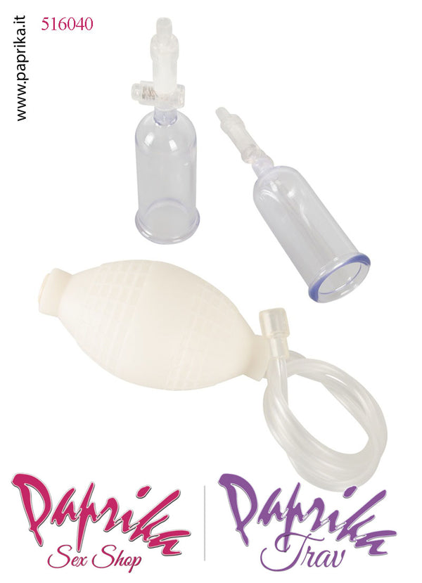 Pompette Succhia Capezzoli Clitoride Sottovuoto Vacuum 6 cm Ø 20