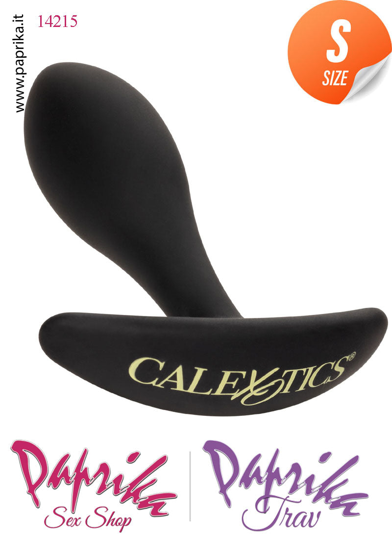 Plug Anale Piccolo Silicone Non Vibrante 8 cm Ø 22 Base Curva