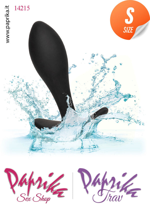 Plug Anale Piccolo Silicone Non Vibrante 8 cm Ø 22 Base Curva