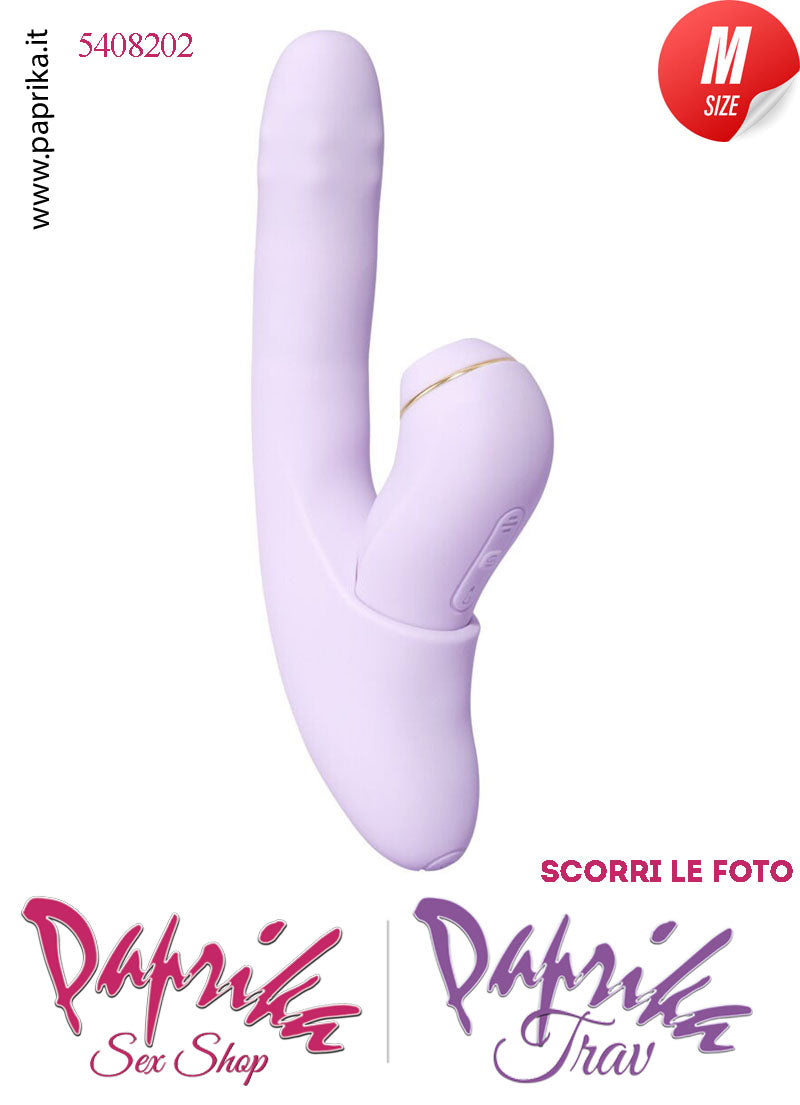 Rabbit Vibratore Su & Giù Perle Stimolatore Clitoride Staccabile App Control Ø 31