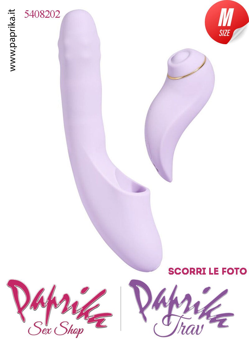 Rabbit Vibratore Su & Giù Perle Stimolatore Clitoride Staccabile App Control Ø 31