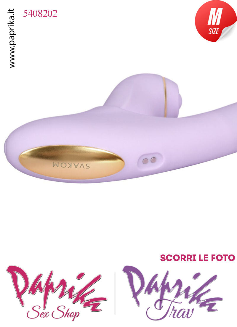 Rabbit Vibratore Su & Giù Perle Stimolatore Clitoride Staccabile App Control Ø 31