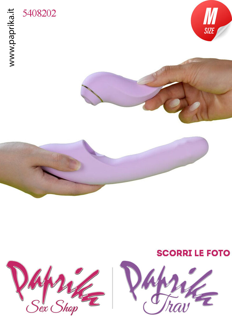 Rabbit Vibratore Su & Giù Perle Stimolatore Clitoride Staccabile App Control Ø 31