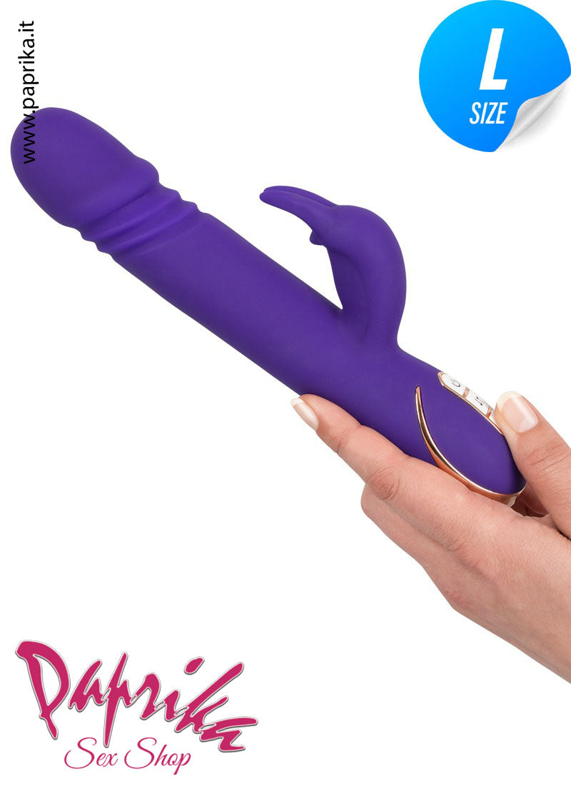 Rabbit Vibratore Clitoride Su & Giù 3 + 7 Velocità Ø 39 Silicone