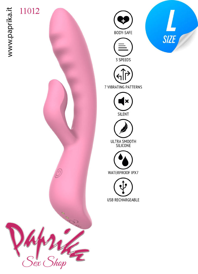 Rabbit Vibratore Clitoride Vagina 10 Velocità Ø 38 Silicone Punto G