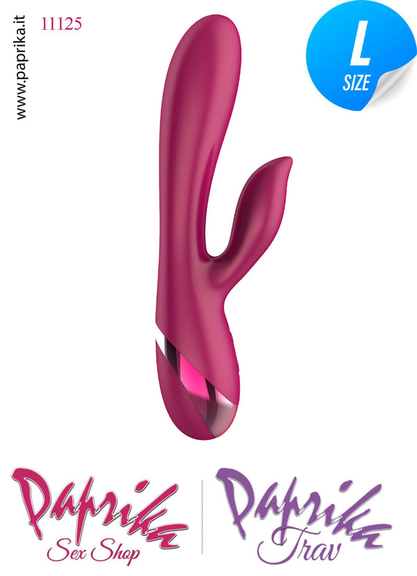 Rabbit Vibratore Silicone Clitoride Vagina 7 + 3 Velocità Ø 35 Punto G