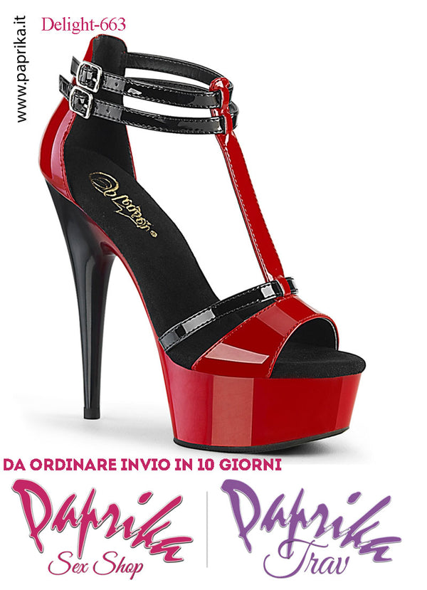 Sandali Lucidi Fascetta Doppia Cinturino Doppio Bicolore Tacco Spillo 15.2 Zeppa 4.5