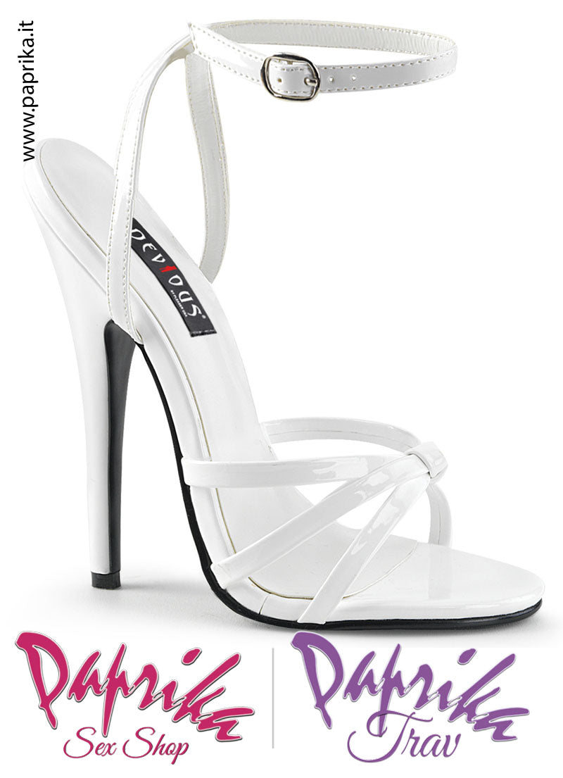 Sandali Sexy Vernice Lucida Tacco Spillo 15.2 Senza Zeppa Cinturino