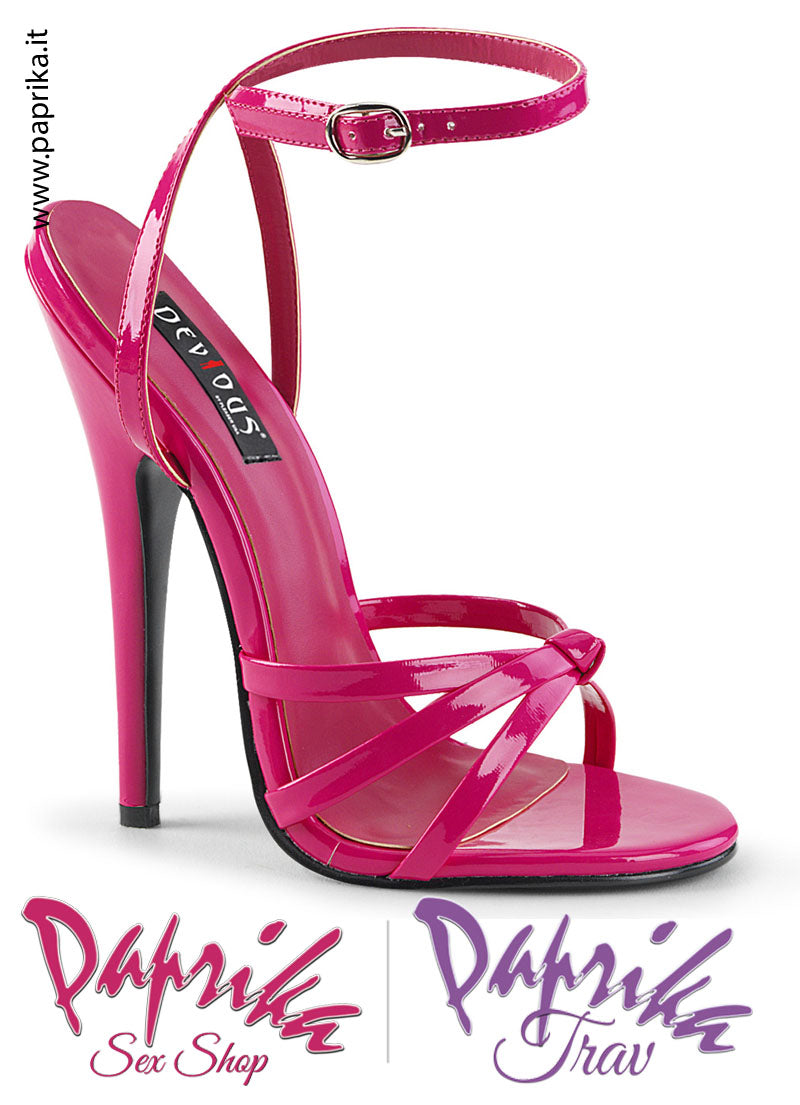 Sandali Sexy Vernice Lucida Tacco Spillo 15.2 Senza Zeppa Cinturino